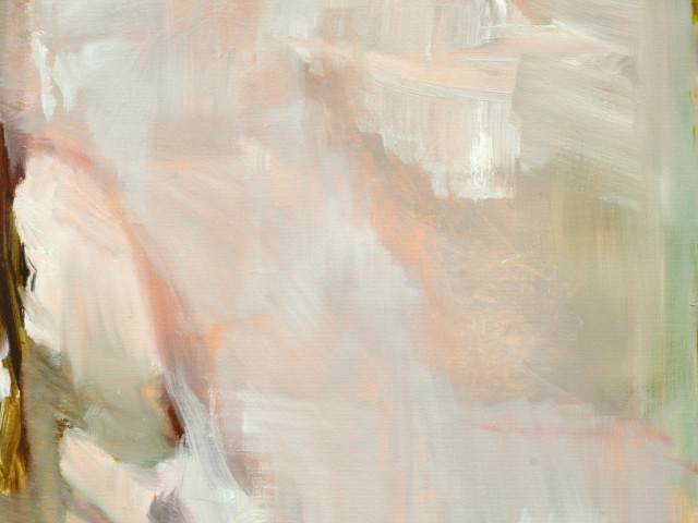 Gazing    ( 2014 - oil on canvas - 50 x 60)